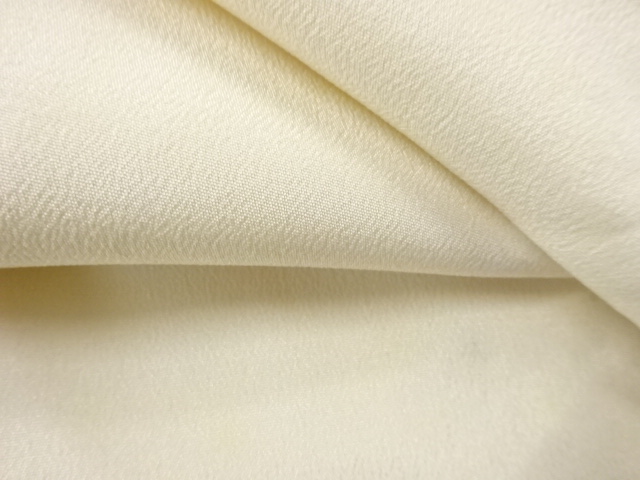 アンティーク 白錦紗中着